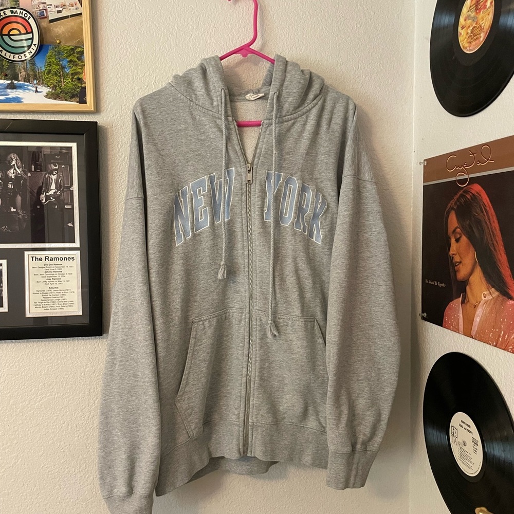 John Galt New York Zip Up